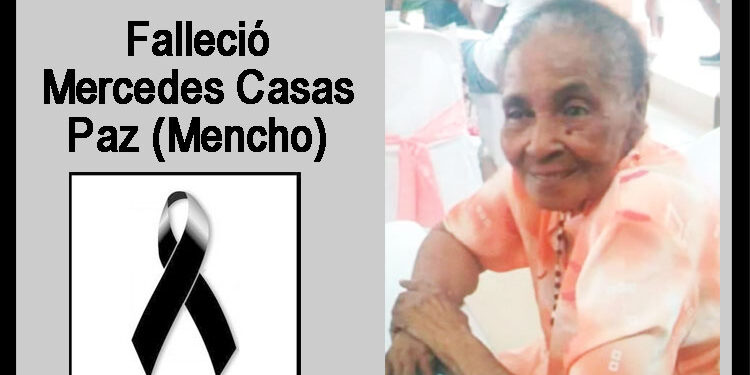 Falleció Mercedes Casas Paz