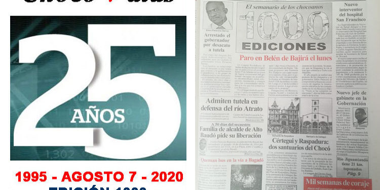 Edición 1000 de Chocó 7 días: febrero 6 de 2015