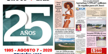 Edición 1.200 de Chocó 7 días: enero 18 de 2019
