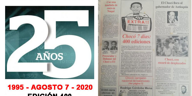 Edición 400 de Chocó 7 días: mayo 9 de 2003