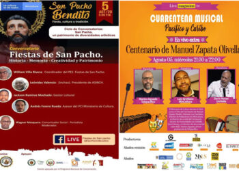 Dos conversatorios: San Pacho y Manuel Zapata Olivella