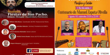Dos conversatorios: San Pacho y Manuel Zapata Olivella