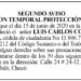 Edicto 2 aviso Luis Carlos Córdoba Lozano