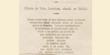 Quibdó 1924. Fábrica de velas