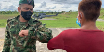 Se entregaron dos guerrilleros del ELN en Alto Baudó