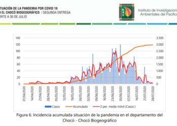 Situación de la pandemia en el Chocó Biogeográfico