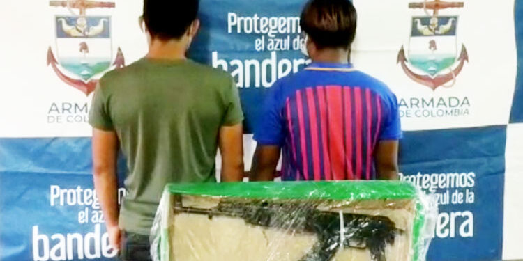 Aprehendidos dos menores en Juradó con un fusil