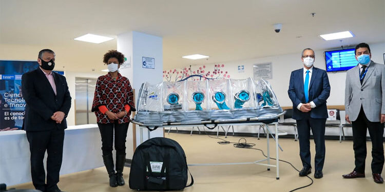 Minciencia entrega cámaras despresurizadas para el aislamiento de pacientes con Covid-19