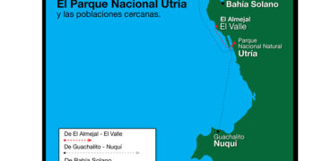 Parque Natural Utría, Bahía Solano, Nuquí, Chocó. Video.