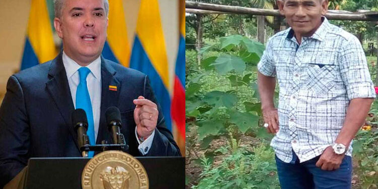 Exigen a Duque presencia en Riosucio tras  crimen de líder campesino en Villa Nueva