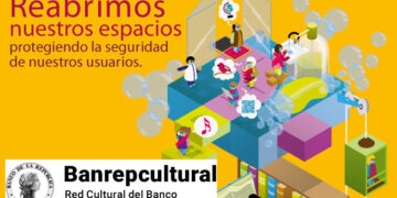 El Banco de la República vuelve con servicios bibliotecarios y visitas a los museos con todas las medidas de bioseguridad