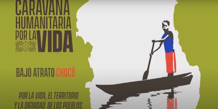 Caravana Humanitaria por la Vida en el Bajo Atrato