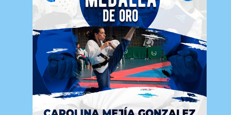 Carolina Mejía, taekwondista de Quibdó, se coronó Campeona Panamericana
