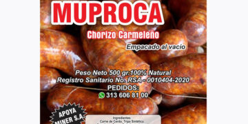 El delicioso chorizo carmeleño recibió registro Invima