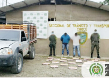 Encuentran 117 kilos de coca en una camioneta en la vía Quibdó-Istmina