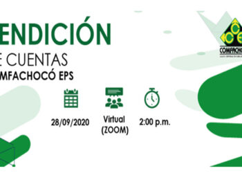 Rendición de Cuentas Comfachocó EPS vigencia 2019