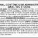 Notificación por aviso. Acción electoral