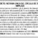 Edicto Luis Felipe Perea Flórez