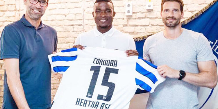 Jhon Córdoba, nuevo jugador de Hertha Berlín