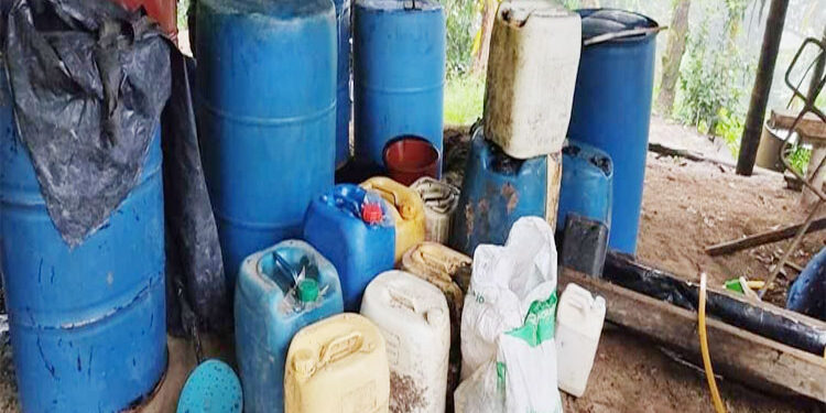 Destruyen en San José del Palmar laboratorio para procesar coca del ELN