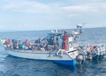 94 migrantes haitianos fueron dejados a la deriva en Acandí