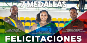 Jóvenes pesistas de Quibdó logran siete medallas de bronce en campeonato nacional