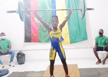 Chocoana, subcampeona nacional de pesas Sub 13