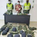 Capturado con uniformes de uso privativo de la fuerza pública