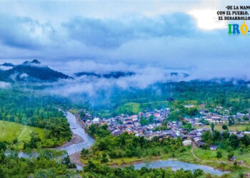 Río Iró, Chocó. Santa Rita de Iró, cabecera municipal.