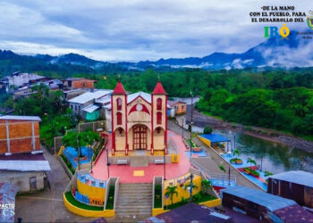 Río Iró, Chocó. Santa Rita de Iró, cabecera municipal.