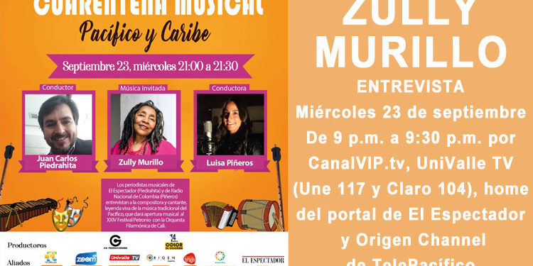 Entrevista a Zully Murillo, previa a la apertura del Petronio Álvarez