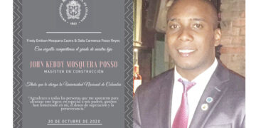 John Keddy Mosquera Posso, Magíster en Construcción