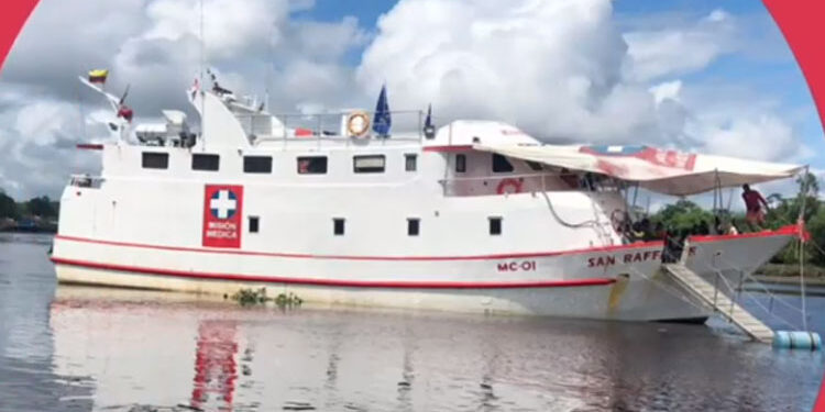 Premio de solidaridad al barco hospital San Raffaele