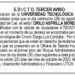 Edicto 3er. aviso Cirilo Asprilla Moreno
