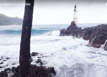 Embarcación de Dimar realizó mantenimiento del faro de Sapzurro, Acandí