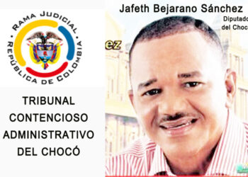 Jafeth Bejarano Sánchez, diputado del Chocó