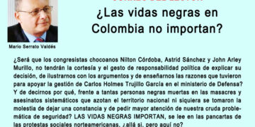 Correo del lector. ¿Las vidas negras en Colombia no importan?