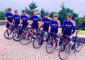 Equipo de ciclismo ‘Plateado’ entrena para La Vuelta a Antioquia
