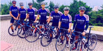 Equipo de ciclismo ‘Plateado’ entrena para La Vuelta a Antioquia