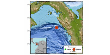 Temblor hoy de 4,5 grados en Juradó