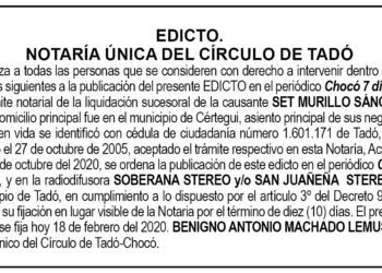 Edicto Set Murillo Sánchez