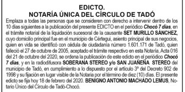 Edicto Set Murillo Sánchez