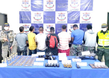 Bajo Baudó: capturan ocho presuntos integrantes del Clan del Golfo