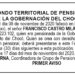 Edicto 1er. aviso Francisco Castro Milán
