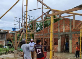 Avanza la casa comunitaria multifuncional de Joví, Nuquí