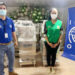 Donación de quince lavamanos portátiles