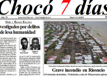 Así registró Chocó 7 días el incendio de Riosucio de hace diez años