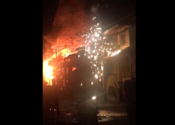 Incendio en Riosucio: 25 viviendas destruidas