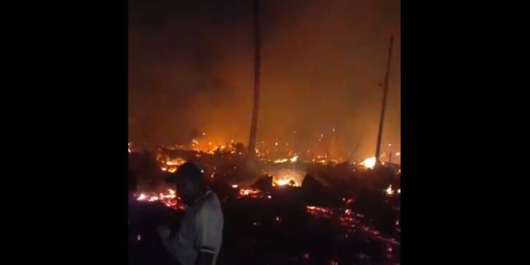 Un muerto en incendio en Riosucio, Chocó