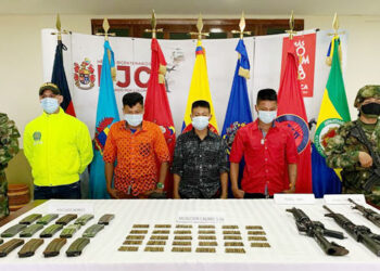Tres integrantes del ELN se entregaron en Lloró